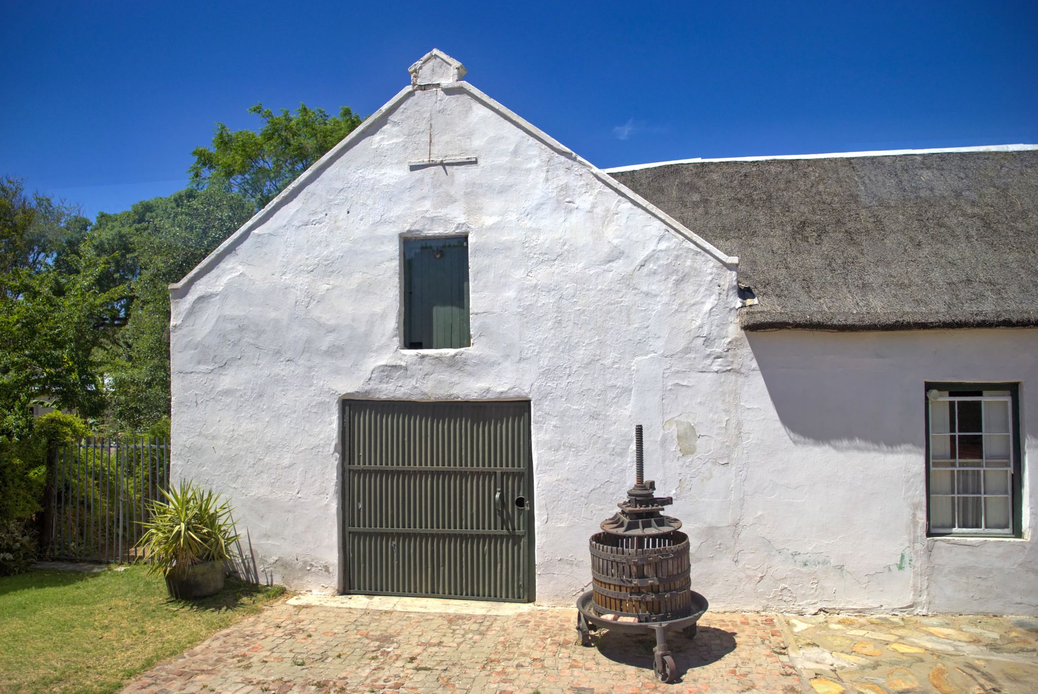 Gebäude in Montagu in der Kleinen Karoo im kapholländischem Stil